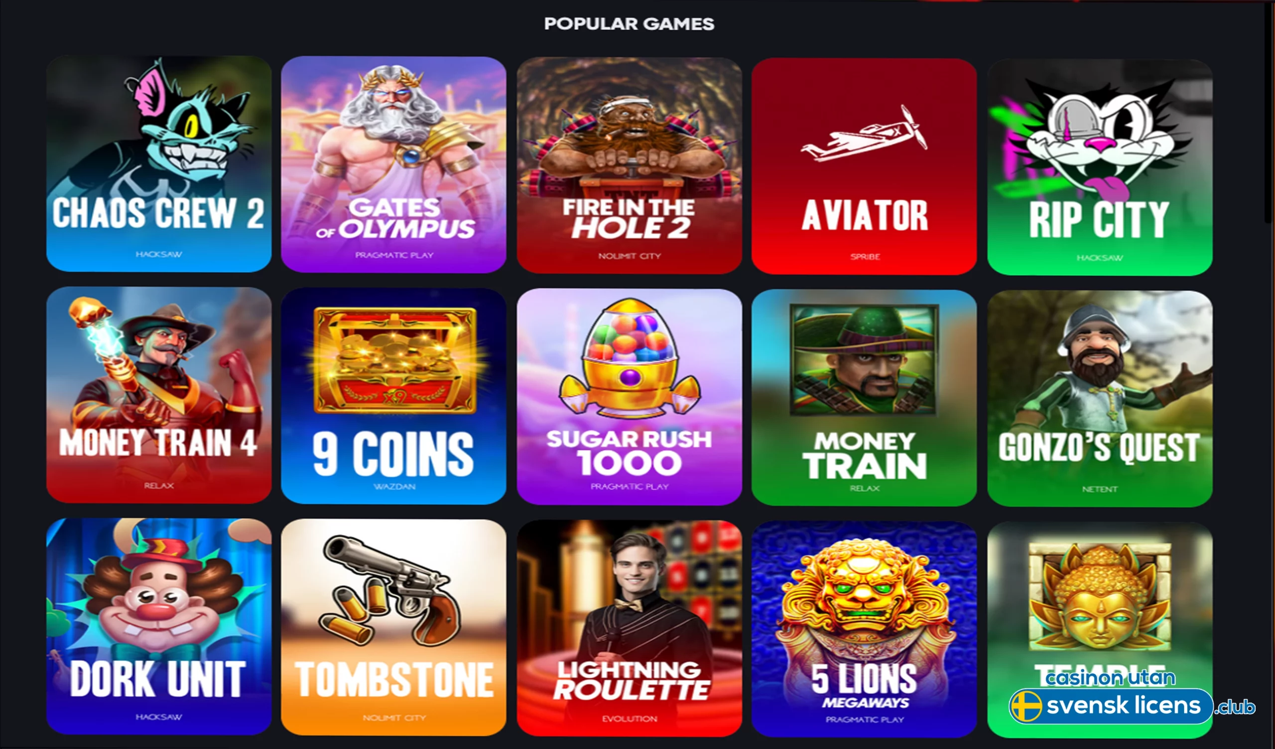 Instant casino